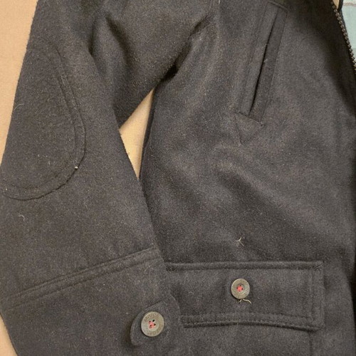Children's coat half-coat for 10 years 140 cm blue like new