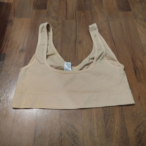 Дамски бежов бюстие нов 2XL-3XL