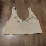 Дамски бежов бюстие нов 2XL-3XL