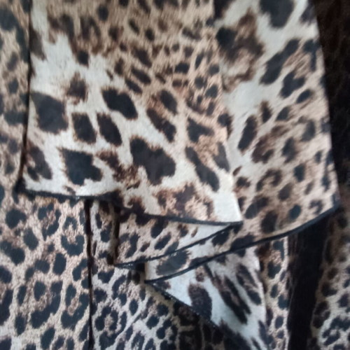 Wallis Midi Leopard Dress Sleeveless New with Waist Tie and Ruffles