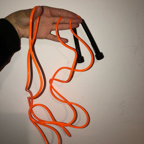 Fitness set new with resistance band and handles