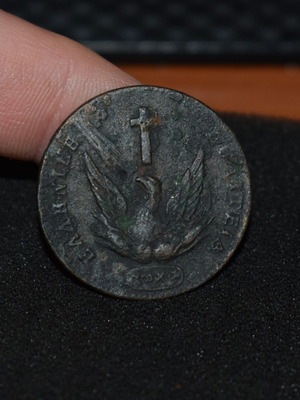 10 Lepta 1831 PC 426 P.I coin used, very rare