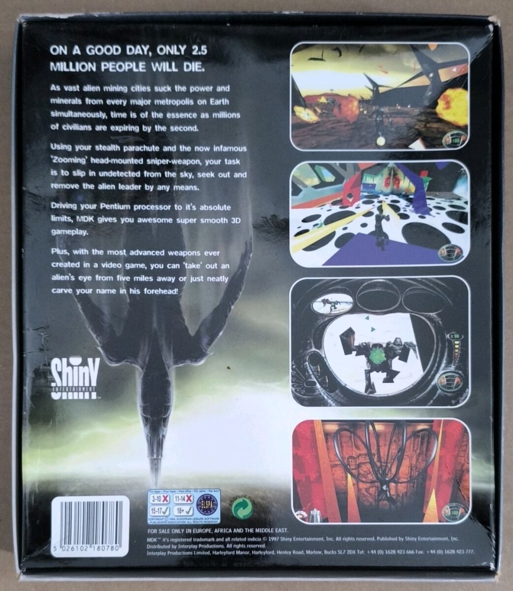 MDK Special Edition PC CD-ROM like new,… - € 50,00 - Vendora.cy
