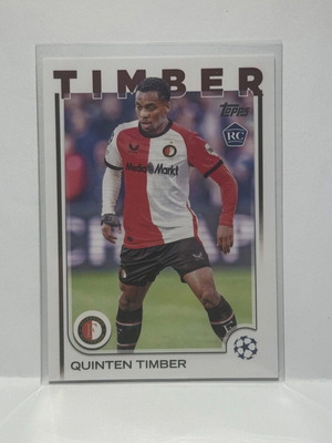 2024-25 Topps UCC Flagship Quintet Timber Rookie карта нова