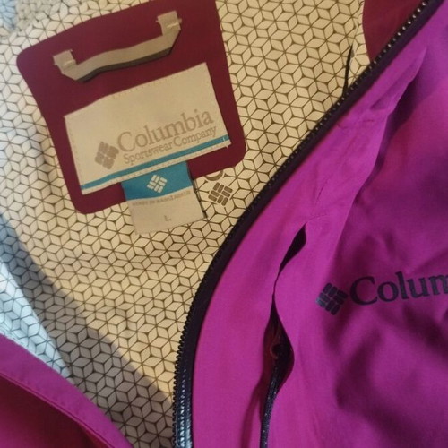 Columbia Omni-Tech Ampli-Dry Shell Jacket new, size L, purple
