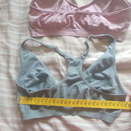 Small bustier bras like new, pack of 8 pieces