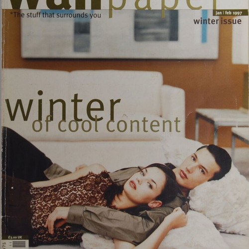 Wallpaper magazine used, issue 2, first year of publication