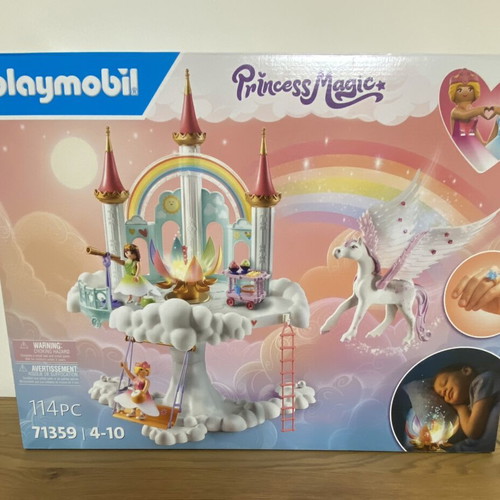Playmobil Princess Magic Rainbow Palace 114 Pieces New