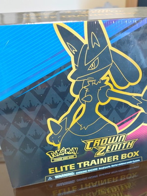 Pokemon Crown Zenith Elite Trainer Box new, sealed