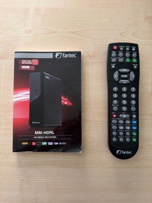 Fantec MM-HDRL Media Player και Recorder με σκληρό δίσκο 1TB σαν καινούργιο