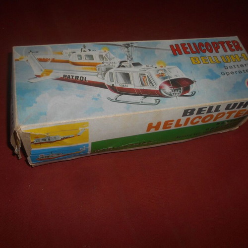 Ananiadis Bell UH-1 Police Helicopter Model 1970, like new