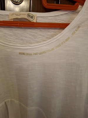 BSB Women's White Sleeveless Blouse Size S Like New Comfortable Fit