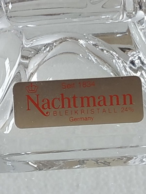 Κηροπήγιο κρυστάλλινο Nachtmann Germany καινούργιο 16,5x22 εκ