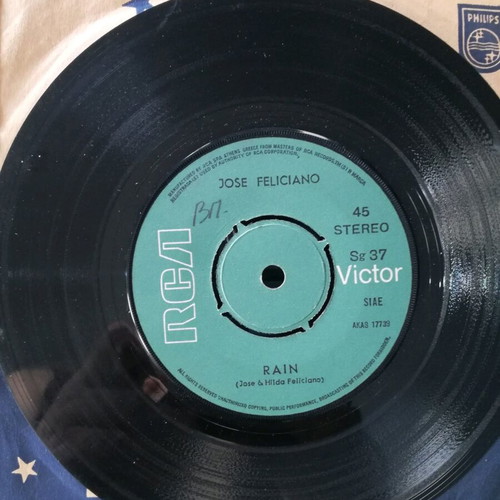 Pop singles used, pack of 6, 45 rpm