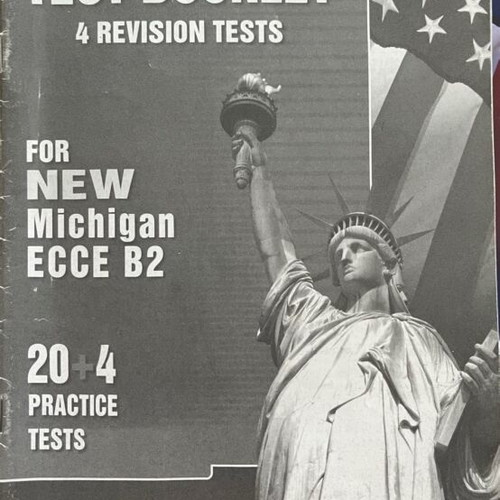Michigan 20+4 Practice Tests like new