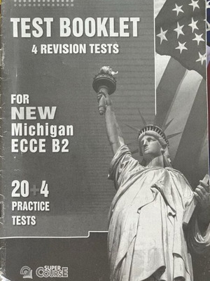 Michigan 20+4 Practice Tests like new