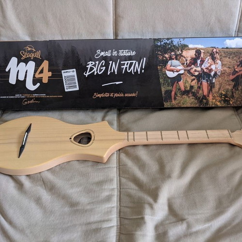 Seagull Merlin M4 EQ like new, diatonic three-string instrument Spruce