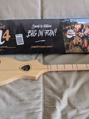 Seagull Merlin M4 EQ like new, diatonic three-string instrument Spruce