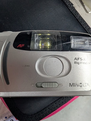 Minolta AF50 Big Finder camera used, for parts