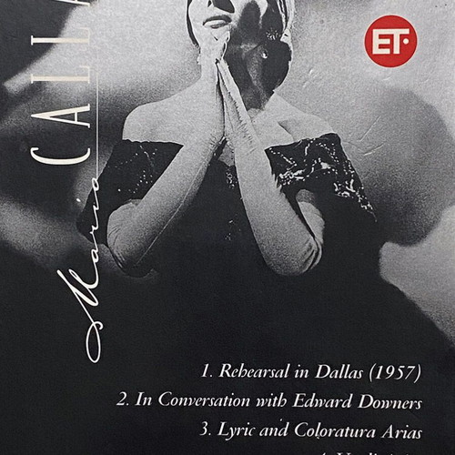 Maria Callas Rehearsals In Dallas 5xCD box set used, classical opera
