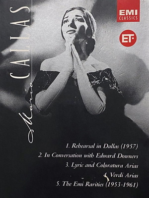 Maria Callas Rehearsals In Dallas 5xCD box set used, classical opera
