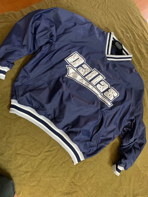 Dallas NBA μπουφάν διπλής όψης σε μπλε, 3XL