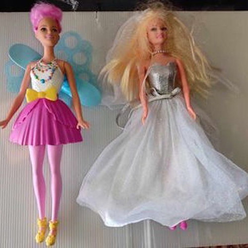 Barbie μεταχειρισμένες, πακέτο 54 κούκλες με μερικές διαφορετικές