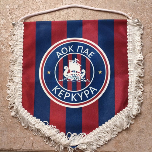 PAE Kerkyra AOK Banner like new, official football team
