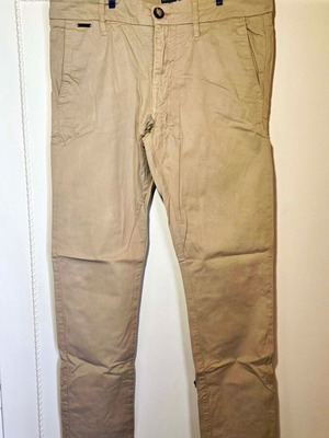 Guess men's beige pants, size L
