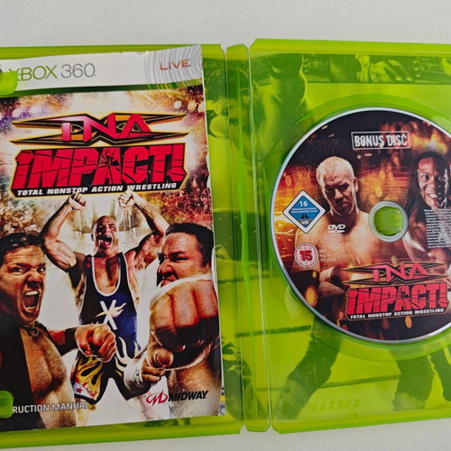 Xbox 360 TNA Impact used with scratched discs