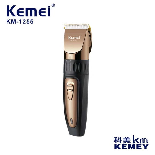 Kemei KM-1255 hair clipper new with precision steel blade