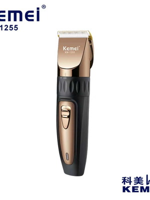 Kemei KM-1255 hair clipper new with precision steel blade
