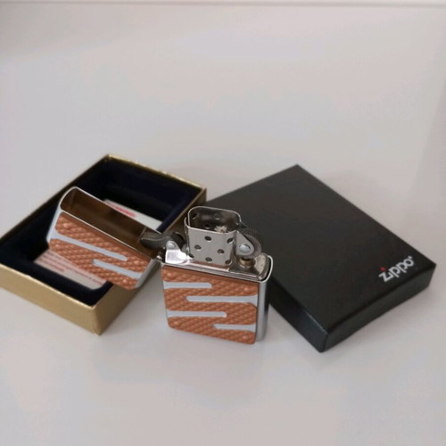 Zippo lighter new collectible windproof with embossed details