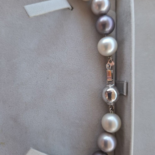 Misaki necklace with 10mm pearls 41 cm like new