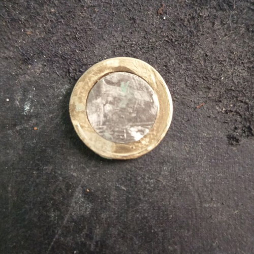 Irish 1 Euro Coin used with unique patina and character