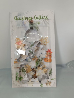Metal cookie cutter set 5 pieces new