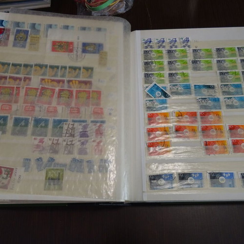 KABE Germany stamp collection in large foldable album, 32 pages