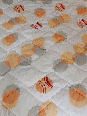 Lightweight microfiber half-double quilt new 1.80x2.20