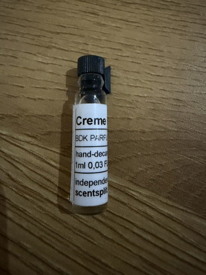 Crème de Cuir BDK perfume tester 1.5 ml Eau de Parfum new