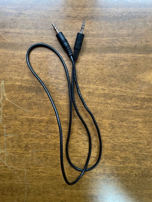 Audio cable male to male new jack to jack