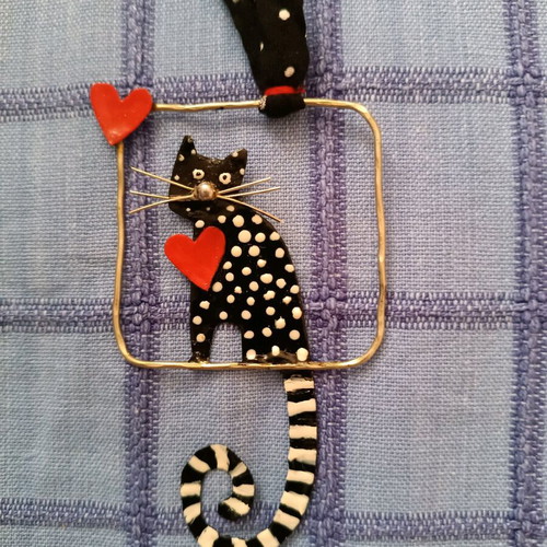 Handmade long necklace like new
