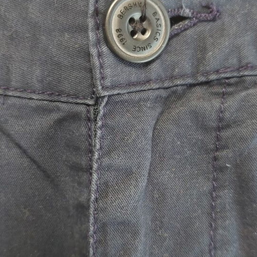 Bershka Women's Bermuda Shorts like new, size 38, dark blue