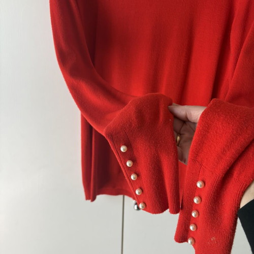 Zara women's blouse red size M like new