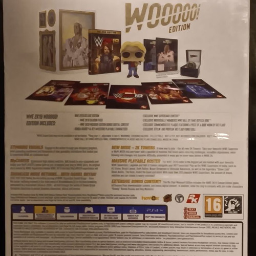 WWE2K19 Woooo! Edition Box for PlayStation 4 new