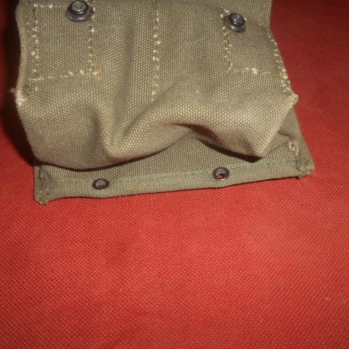Greek Army M-71 First Aid Pouch canvas green new