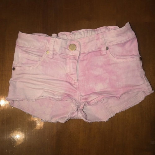 Miss Grant pink shorts for 9-year-old girls with adjustable waistband