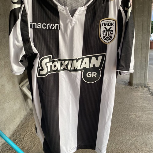 PAOK Jersey 2017-2018 season like new, size small