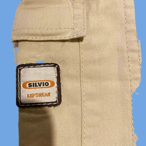 Cargo pants boys new, size 6, beige Silvian Heach