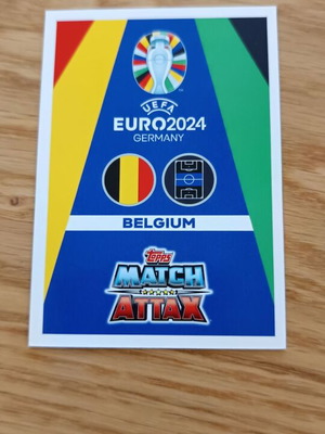 De Ketelaere card blue version Topps Match Attax Euro 2024 new