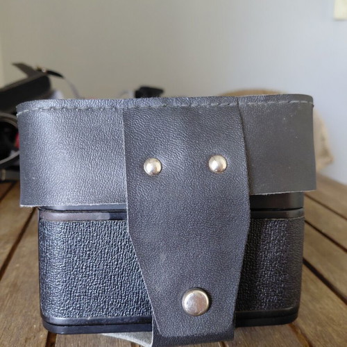 Zenit‑E film camera with Helios‑44M‑4 58mm f/2 lens used